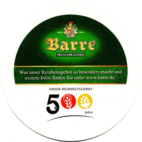 lbbecke mi-nw barre 4fbg rd 5b (215-reinheitsgebot 500 jahre)